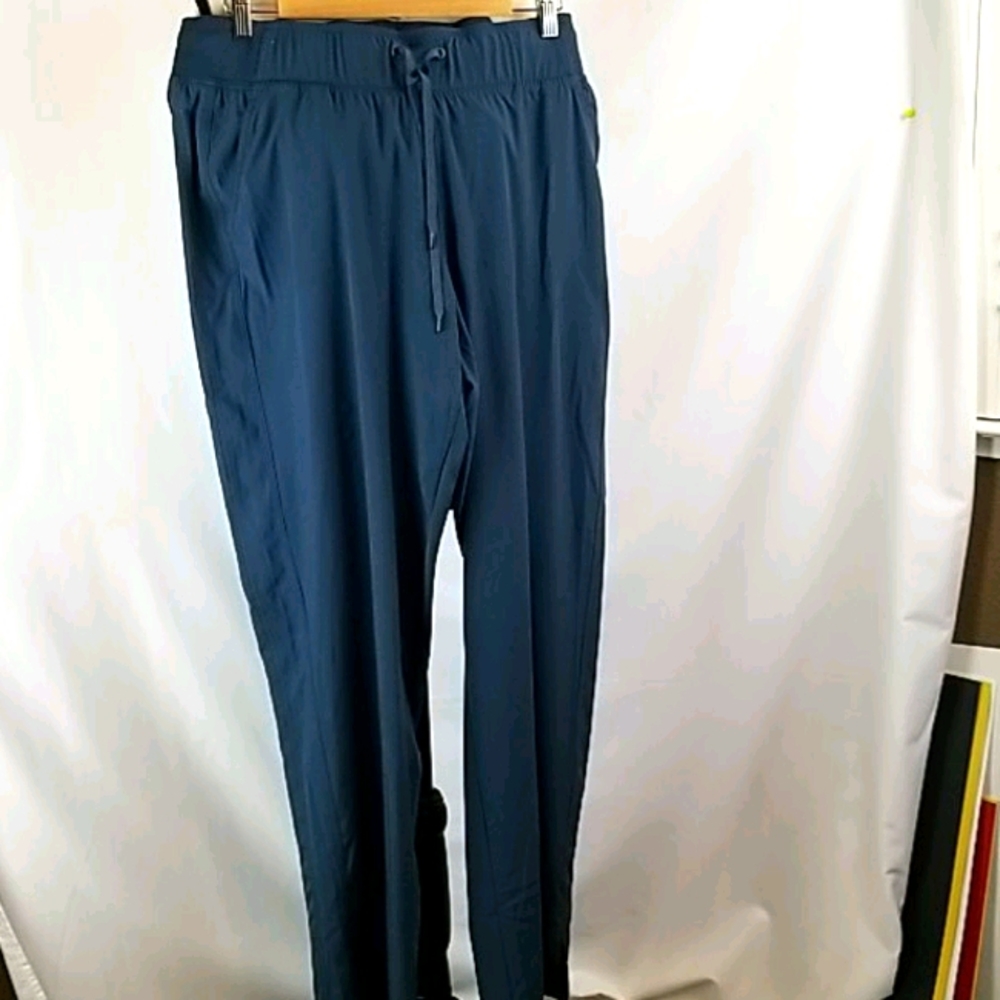 Columbia wide leg steel blue pants.